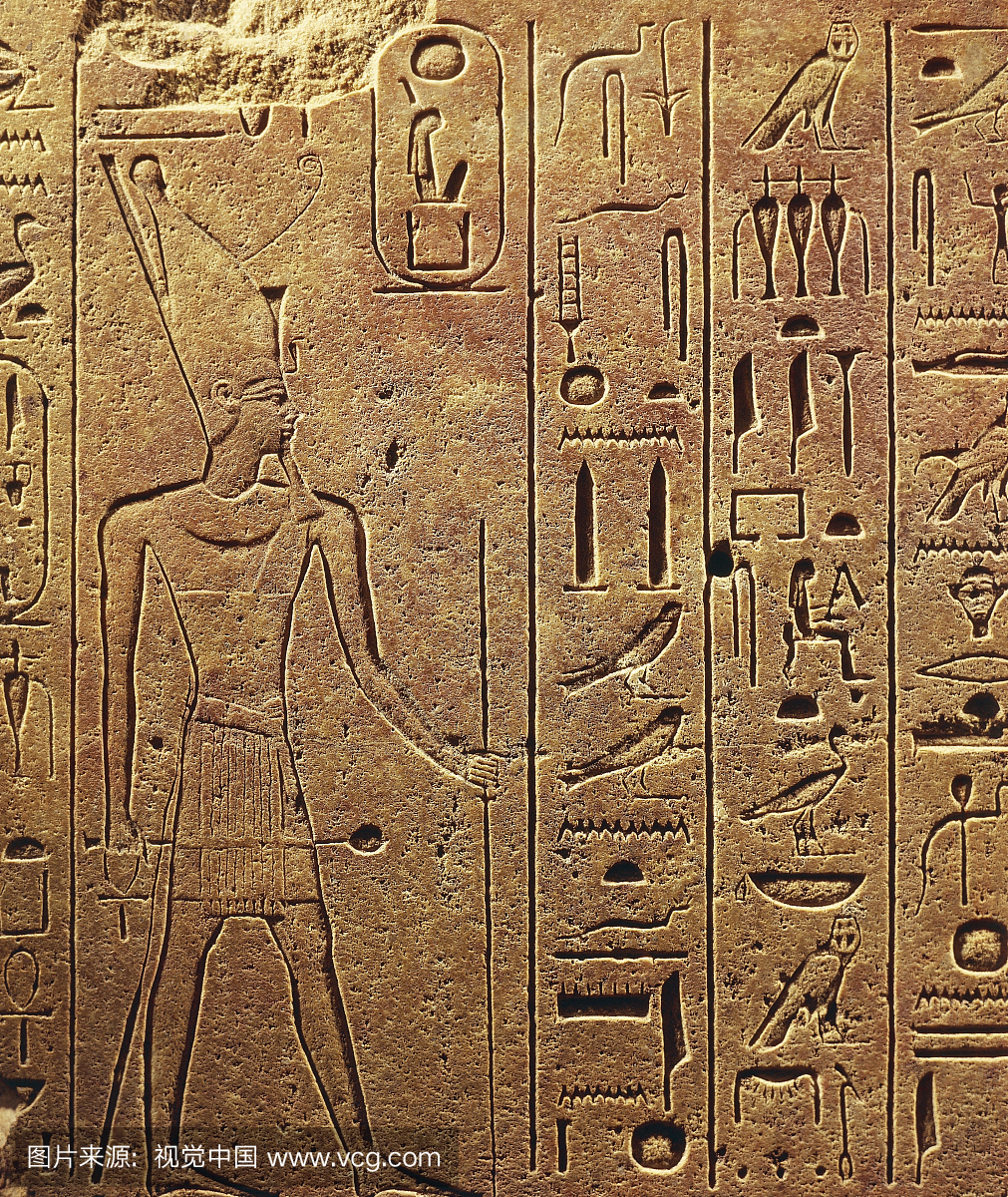 象形文字,埃及文明,新王国,王朝十八世纪卡尔纳