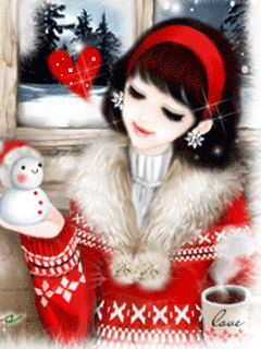 可爱小女生动态手机壁纸图片下载240x320(3)-143kb