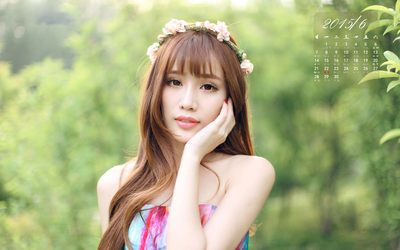 夏日海边文艺小清新美女高清壁纸图片第2张_-51kb