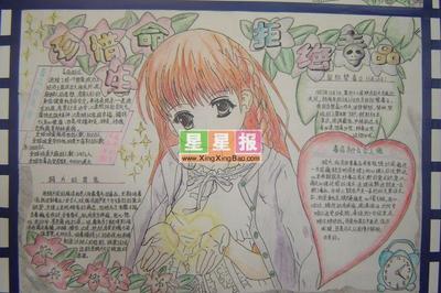 手抄报花边简单又漂亮 - 阳光少年手抄报内容-92kb