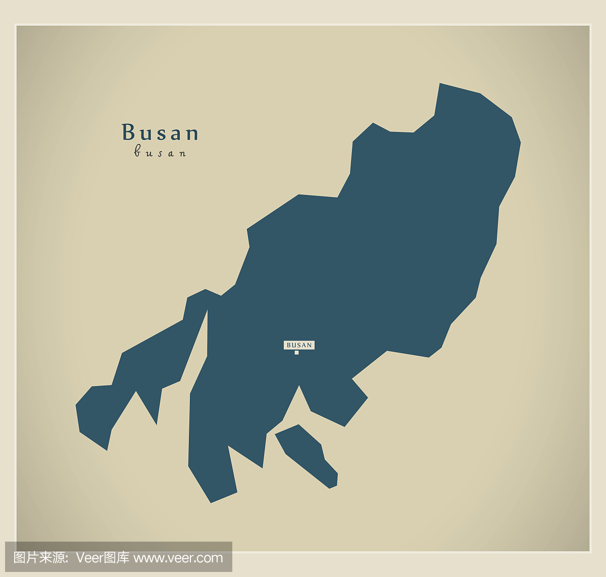 现代地图 - 釜山KR