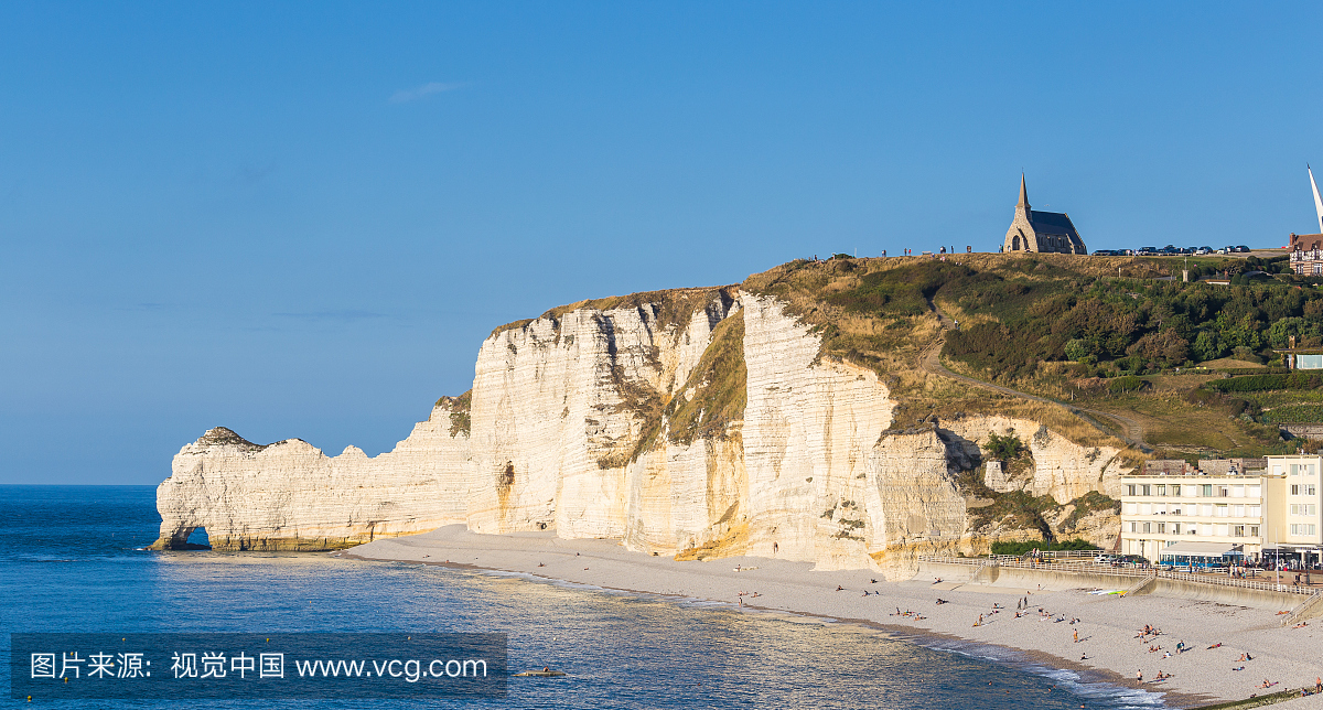 法国诺曼底Etretat的风景