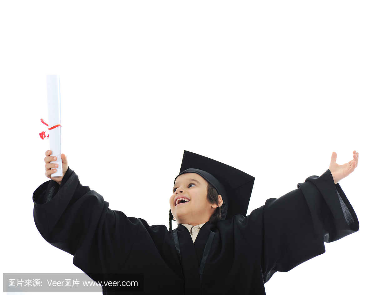 毕业小学生小学文凭,小学成功