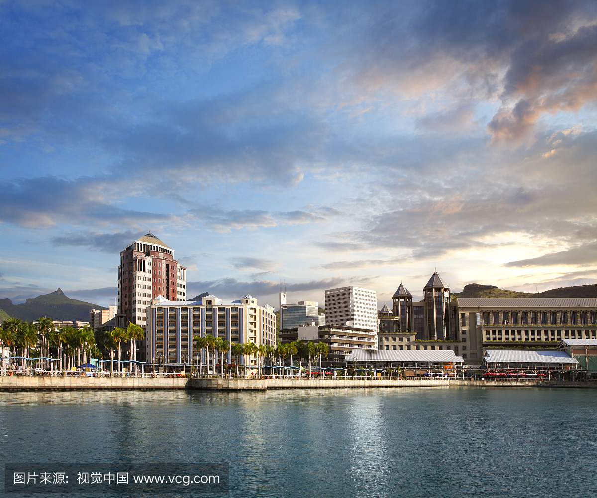 户外,毛里求斯,路易港,建筑外部