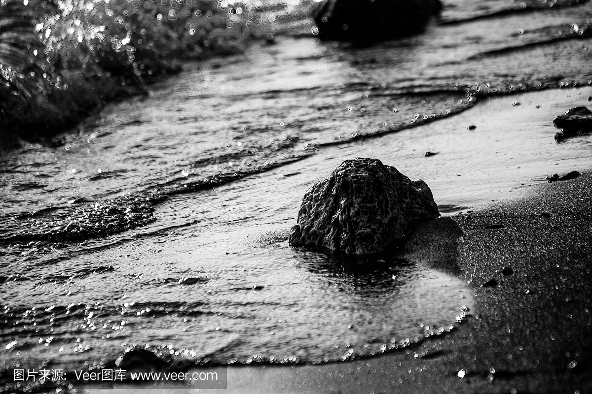 推镜头,镜头推近,鹅卵石,小石子