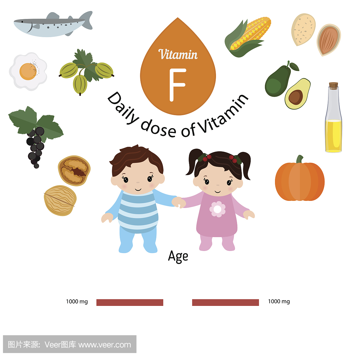 维生素F或必需脂肪酸