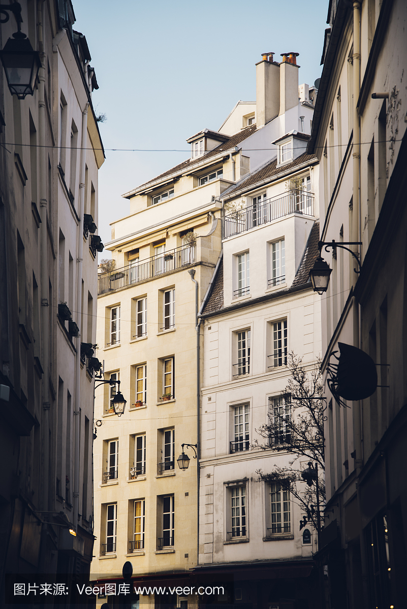 住在巴黎的建筑物