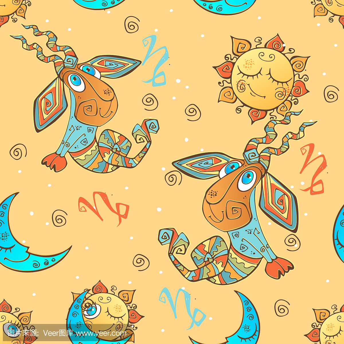 可爱的,双子座,水瓶座,狮子