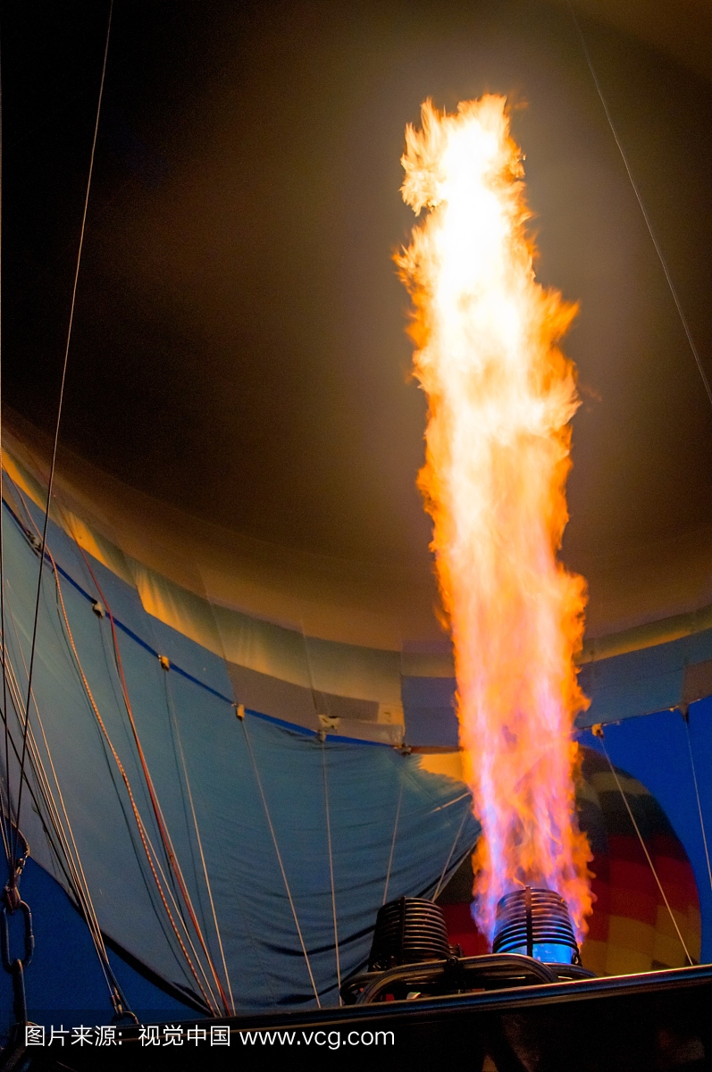 热气球,埃及,火焰,彩色图片