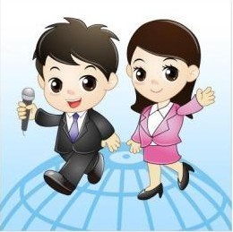 《拿话筒的卡通头像》 卡通唱歌拿话筒图片 手-21kb