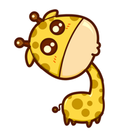 q版小鹿矢量图-动物矢量图|各类动物清晰图片-91kb 长颈鹿矢量图矢量