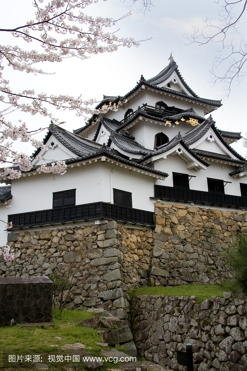Hikone-Shi Castle at Shig Prefecture in Japan