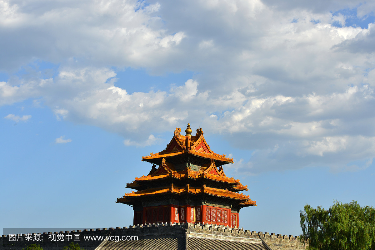 故宫角楼,北京,故宫,明朝风格