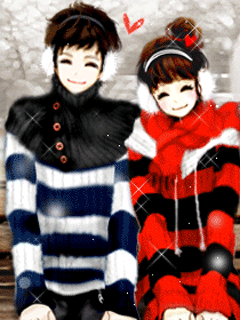 非主流情侣动态壁纸_非主流情侣动态壁纸图片大全