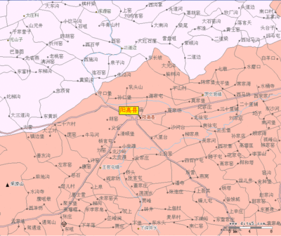 阳高县电子地图-35kb图片