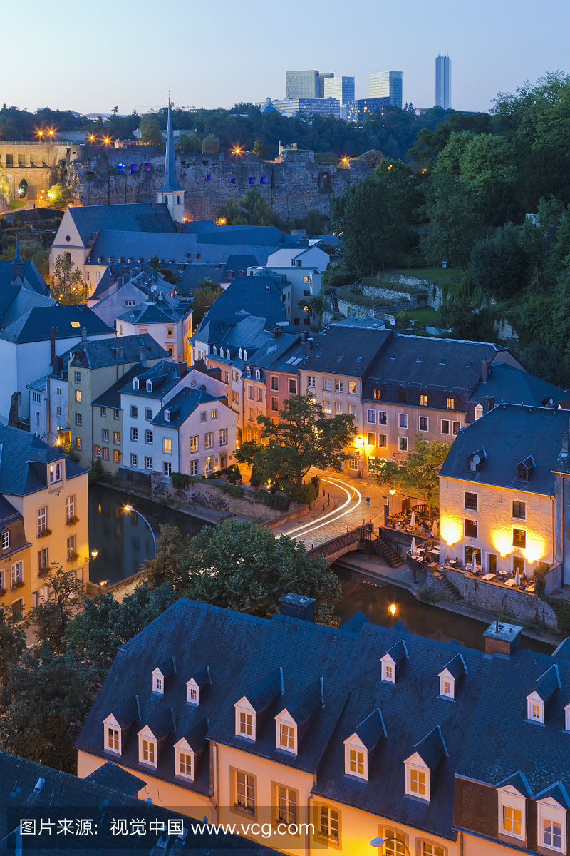 卢森堡,城市景观