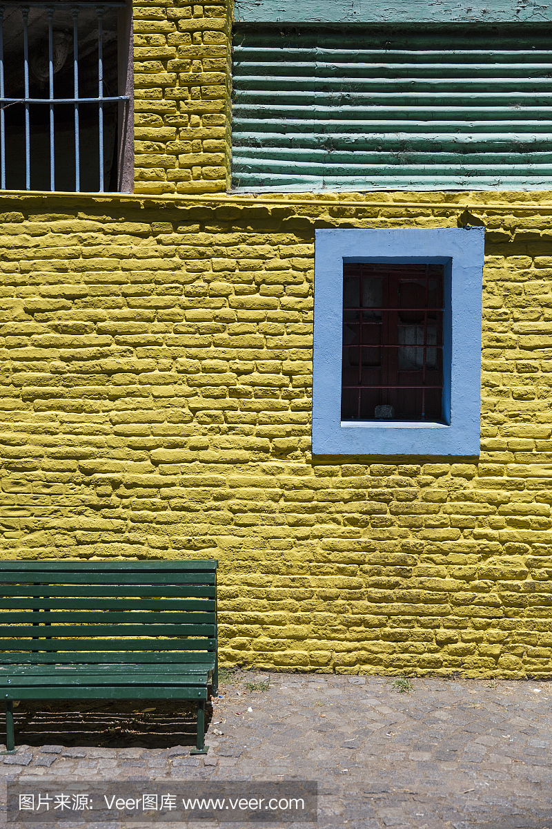 卡米尼托在拉博卡,布宜诺斯艾利斯,阿根廷的多