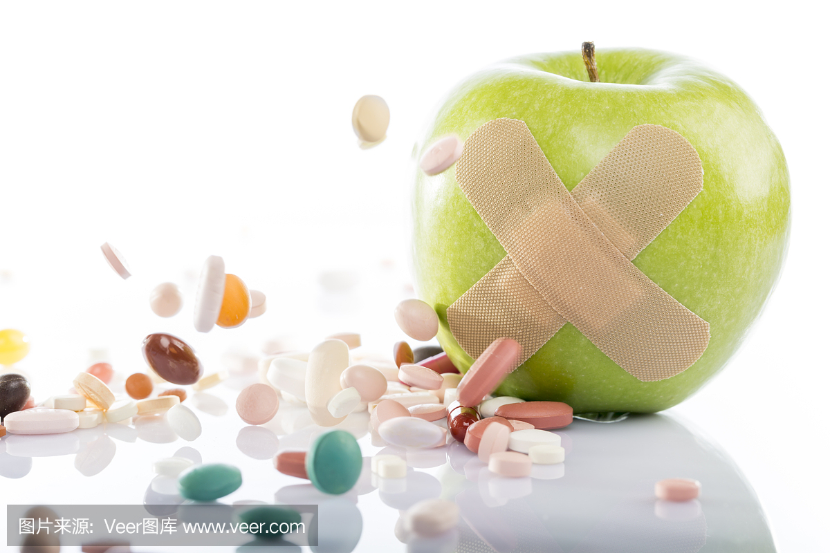 青苹果,绿苹果,英文字母C,字母C的