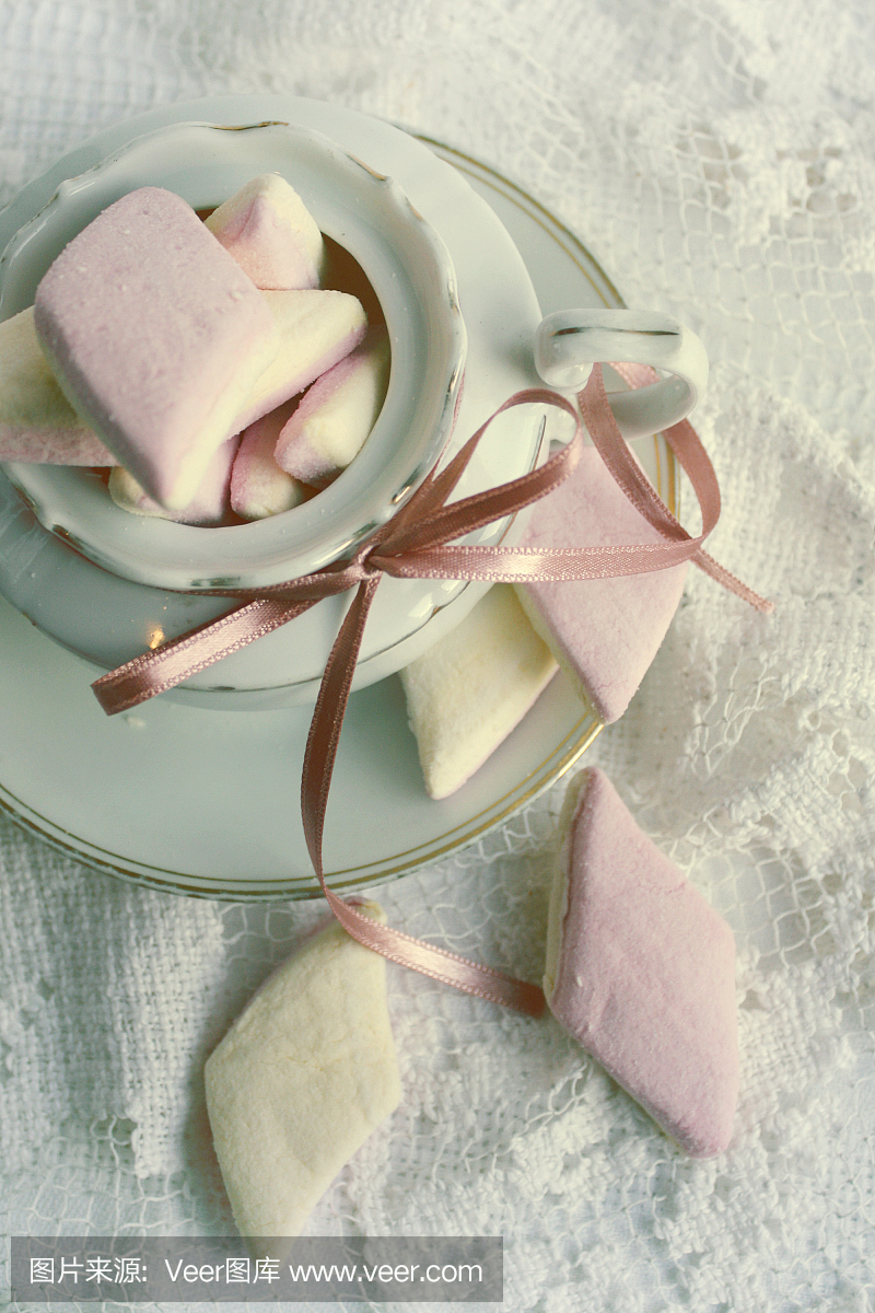 垂直画幅,无人,蝴蝶结,法式食品