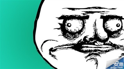 大杂烩 最全暴走漫画表情包系列壁纸(2)-49kb