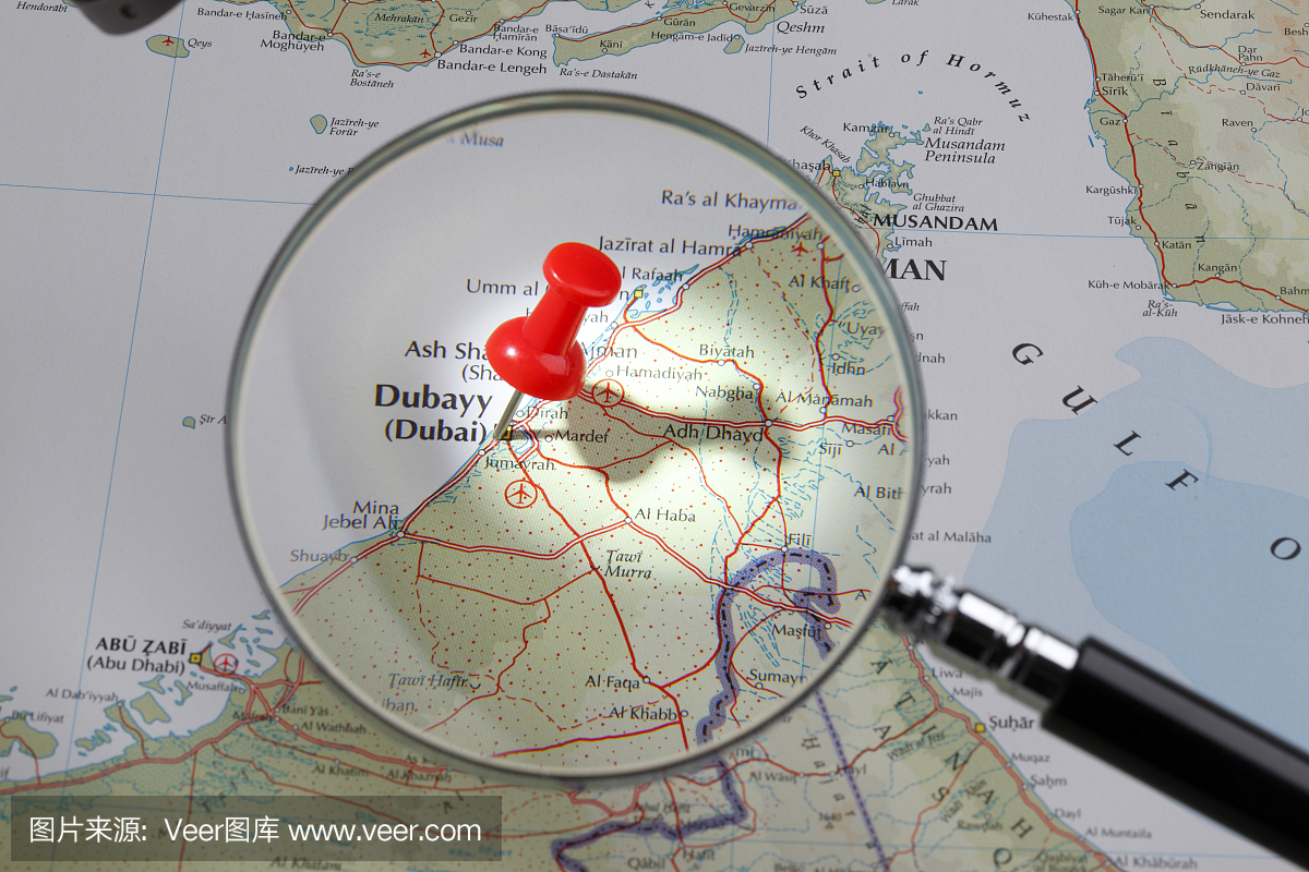 迪拜地图