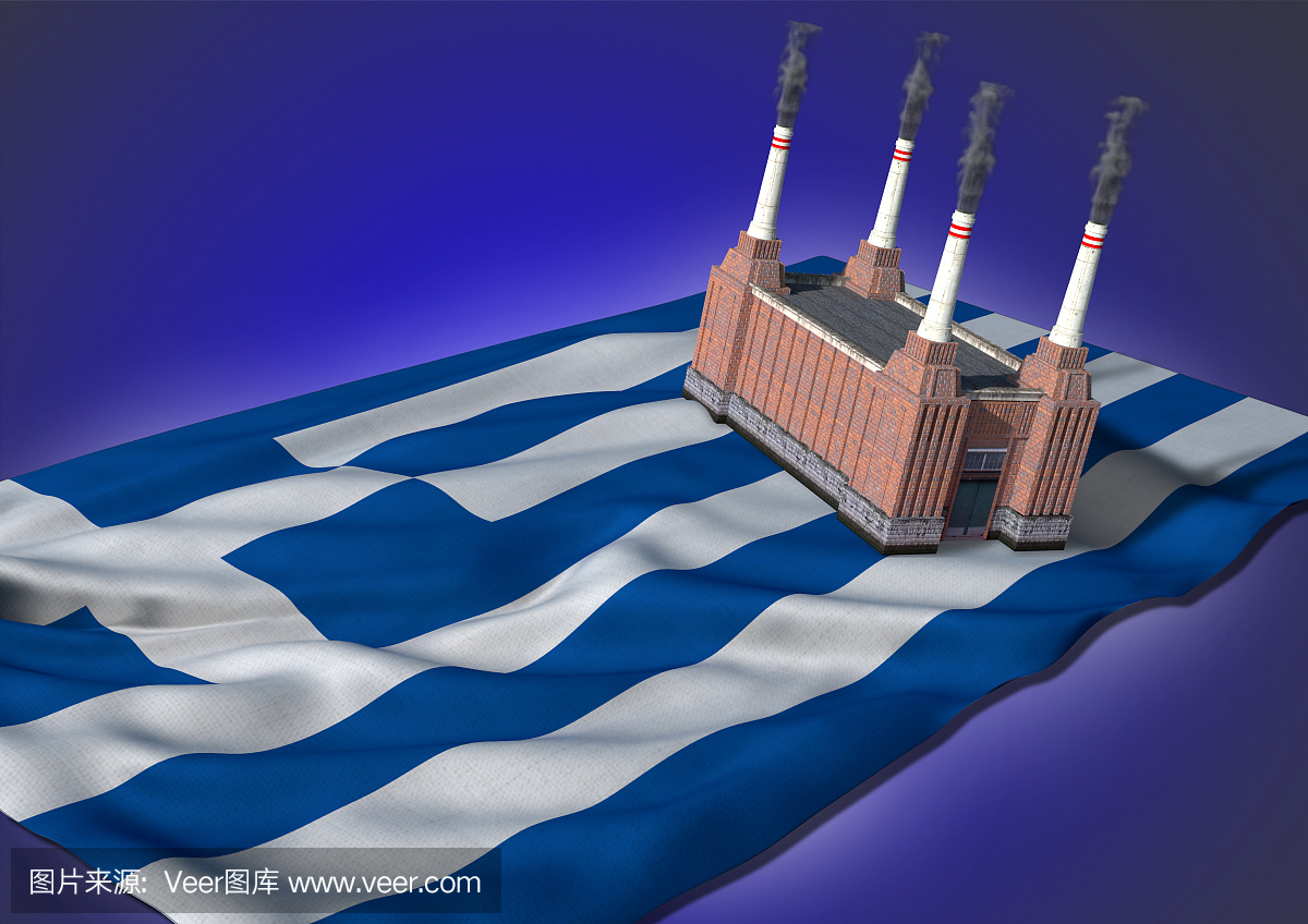 国家重工业概念 - 希腊主题