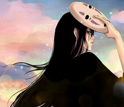 脸男真相_千与千寻无脸男头像;-26kb