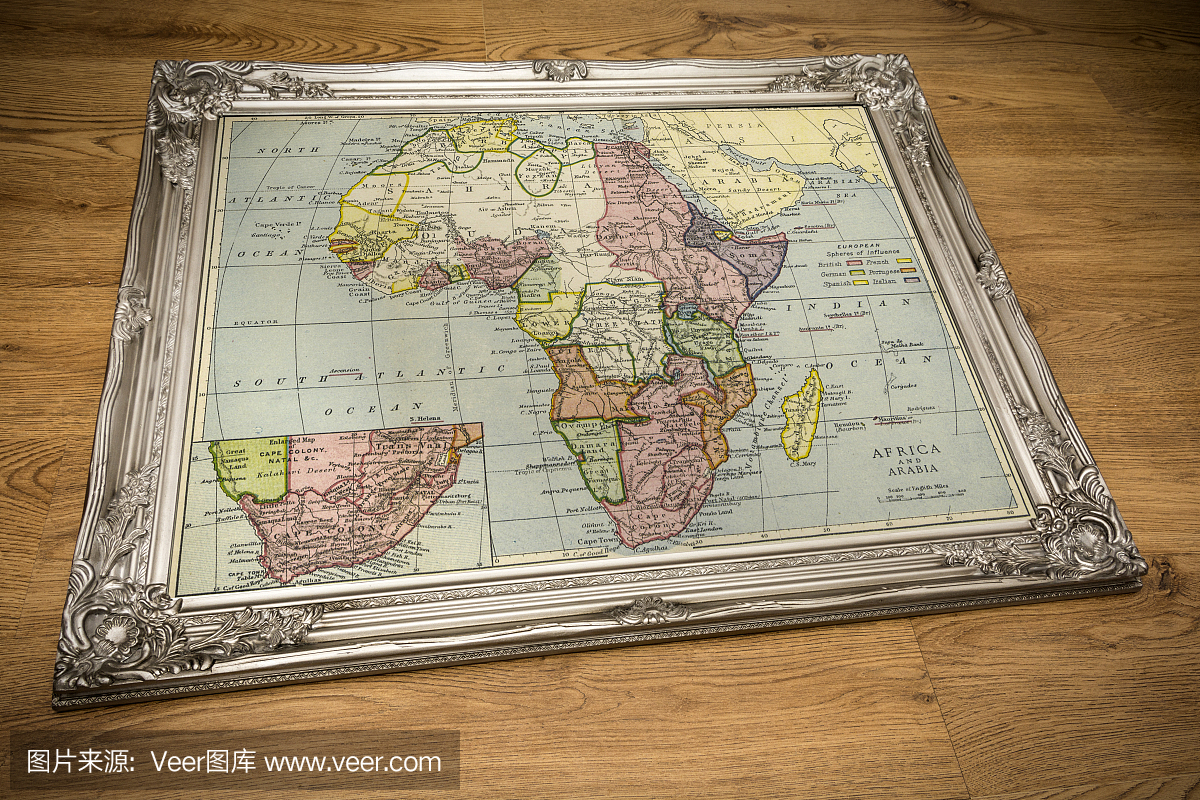 非洲框架地图