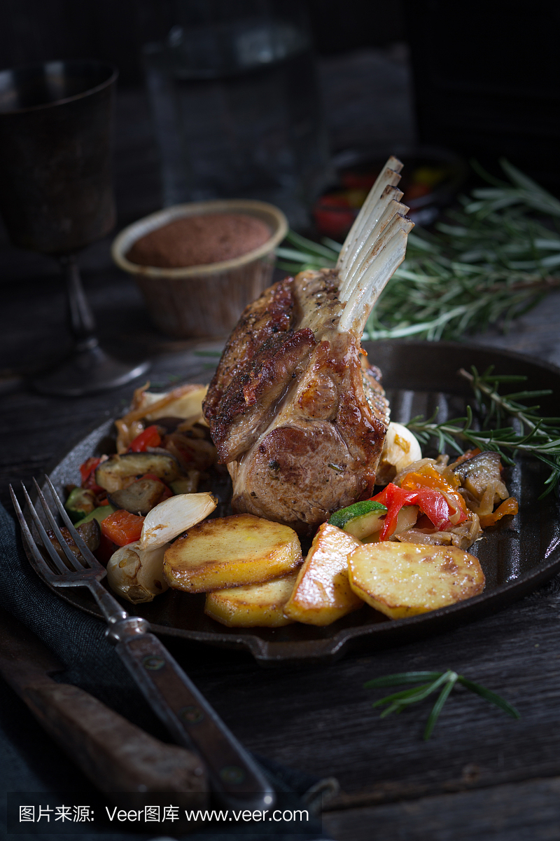 羊排,小羊架,烧羊架,法式烤羊排