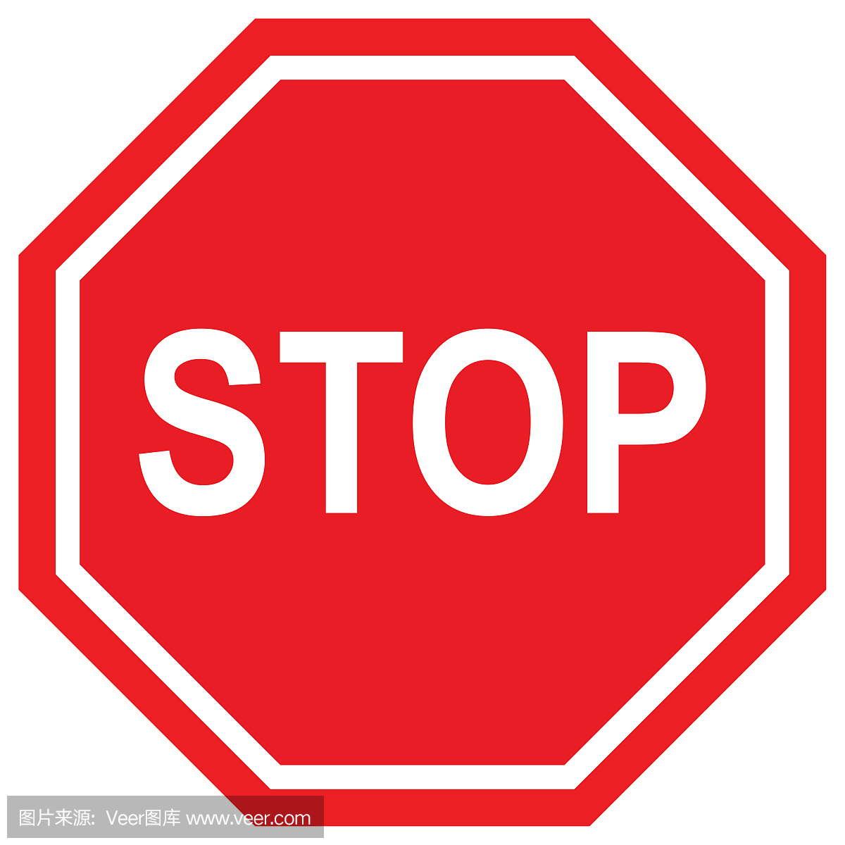Stop Sign Vector