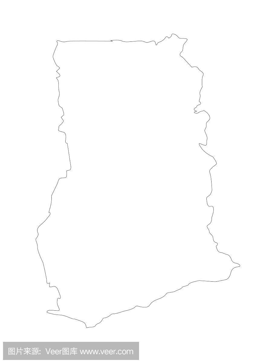 加纳地图