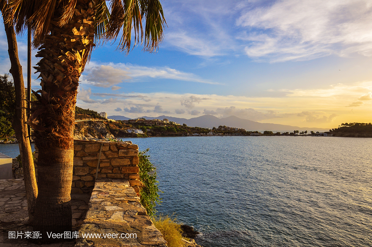 库萨达斯日落,土耳其