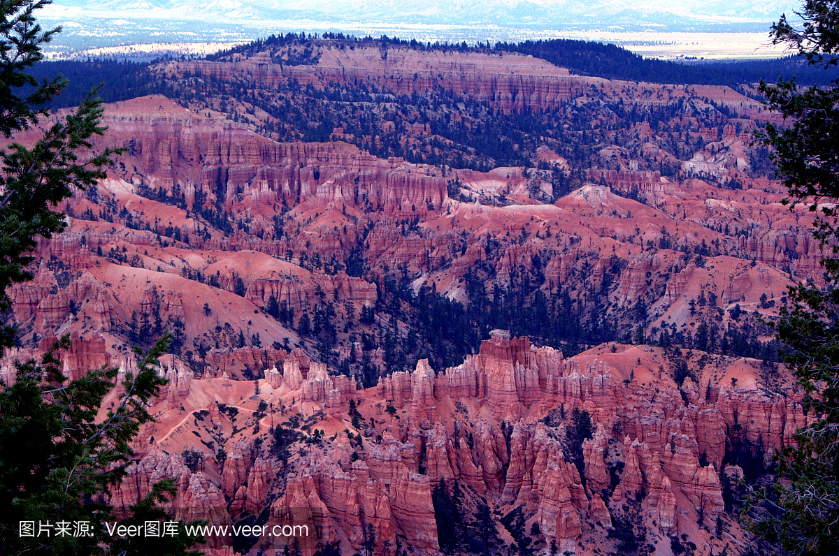贝瑞丝峡谷,布赖斯峡谷,布莱斯国家公园,英文字