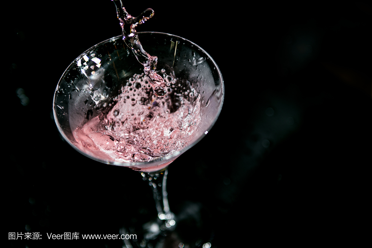 暗色,拿着,威士忌,伏特加