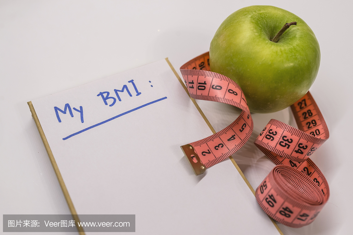 BMI体重指数公式计算公式在一个记事本.BMI。