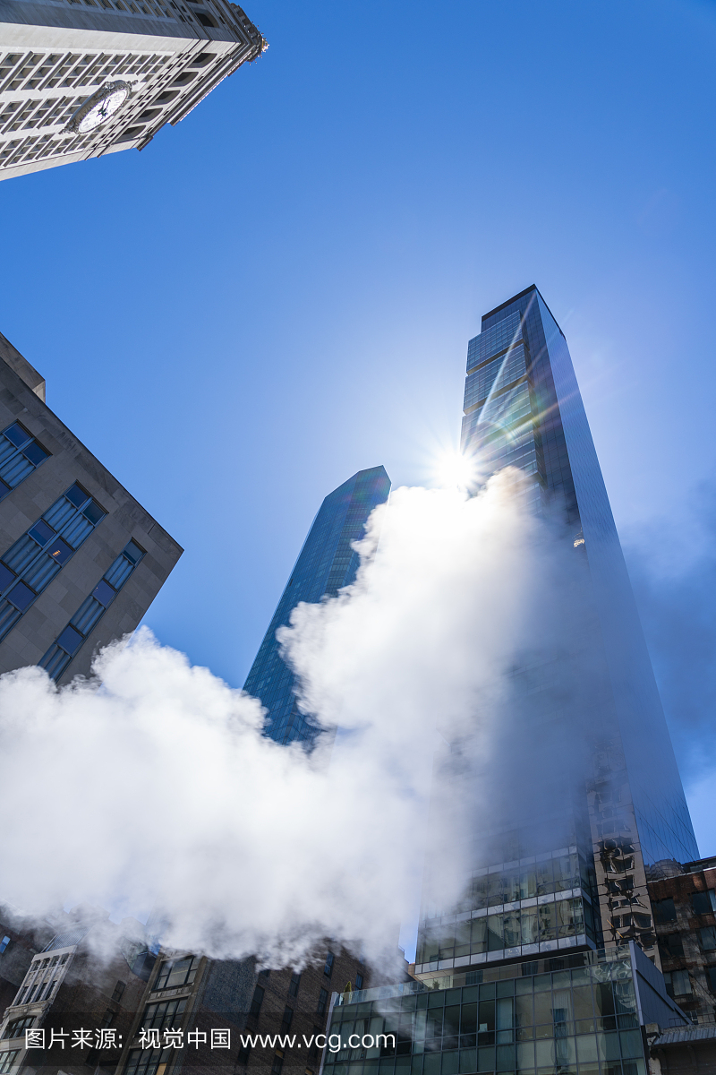 纽约,曼哈顿中心,建筑外部,美国,足疗场所太阳建筑设计图片