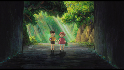 悬崖上的金鱼姬高清