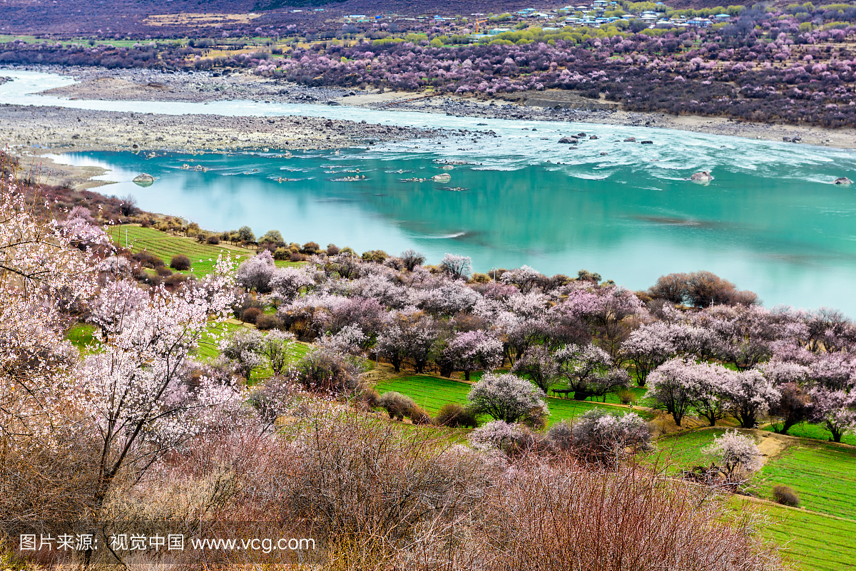 西藏林芝雅鲁藏布江大峡谷风光