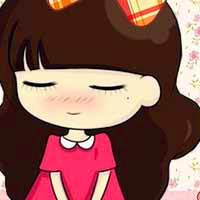 萌小希可爱卡通头像,充满阳光,带着快乐的小女-11kb