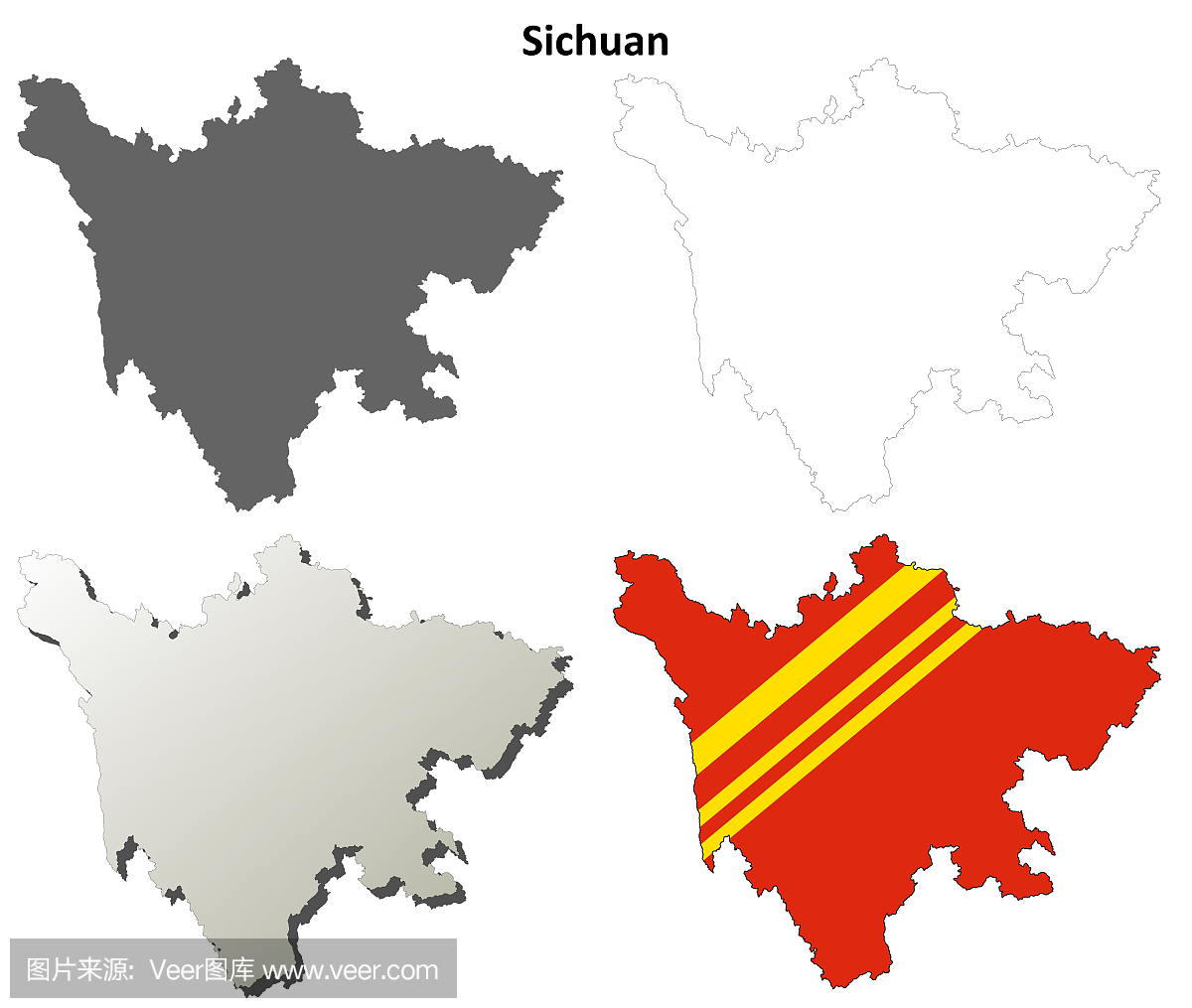 四川空白大纲地图设置