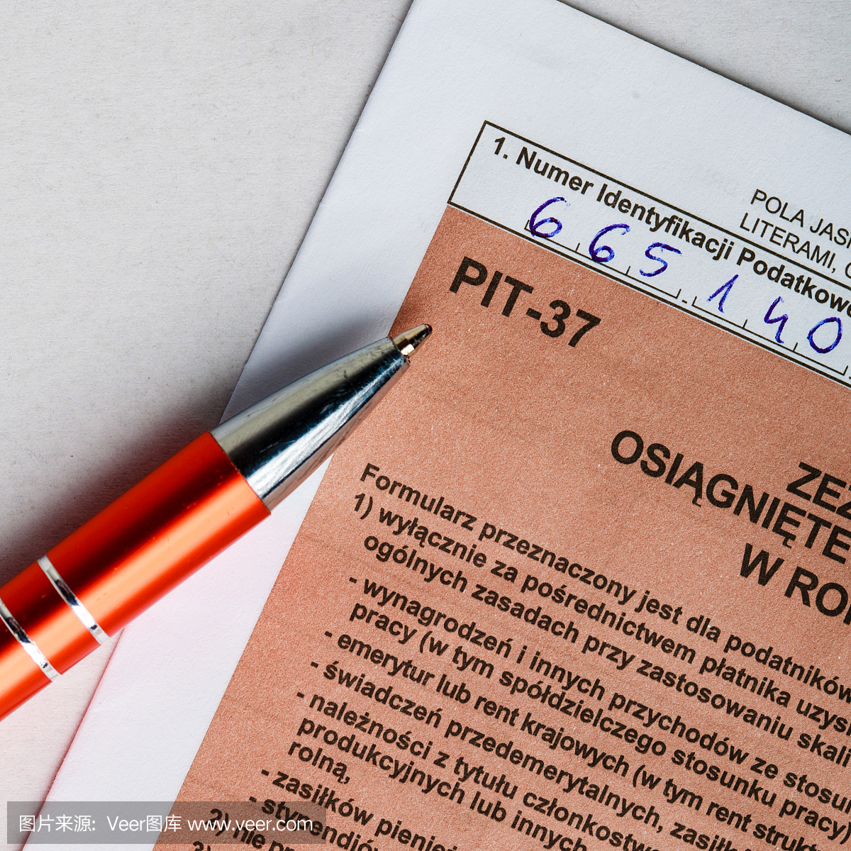 填写2013年PIT-37波兰个人税表