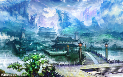 高清古风风景图