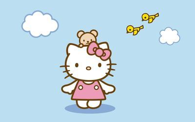 精选hellokitty2只凯蒂猫壁纸下载高清大图预览-450kb 精选hello