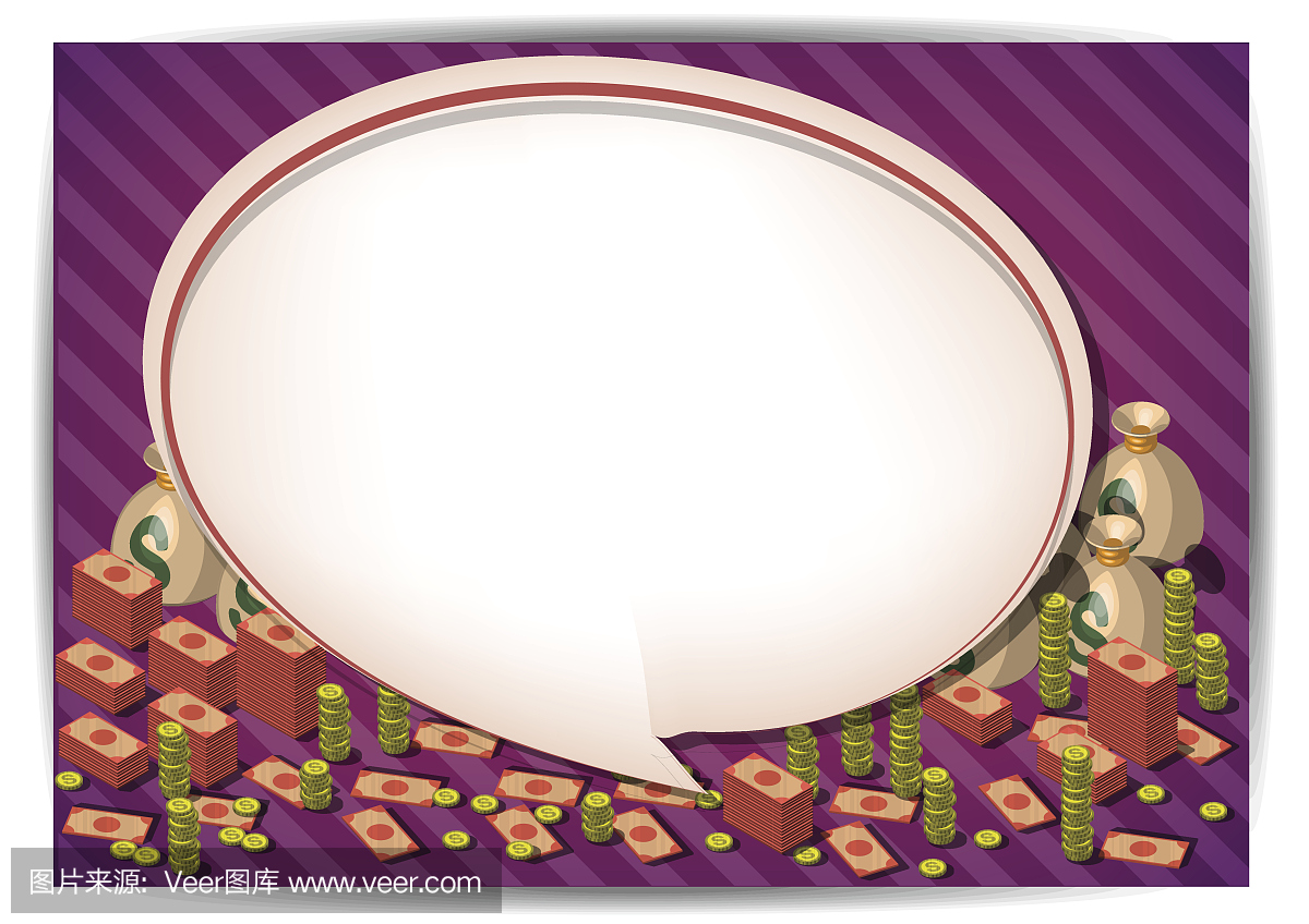 创意钱模板传单手册矢量纸设计模板