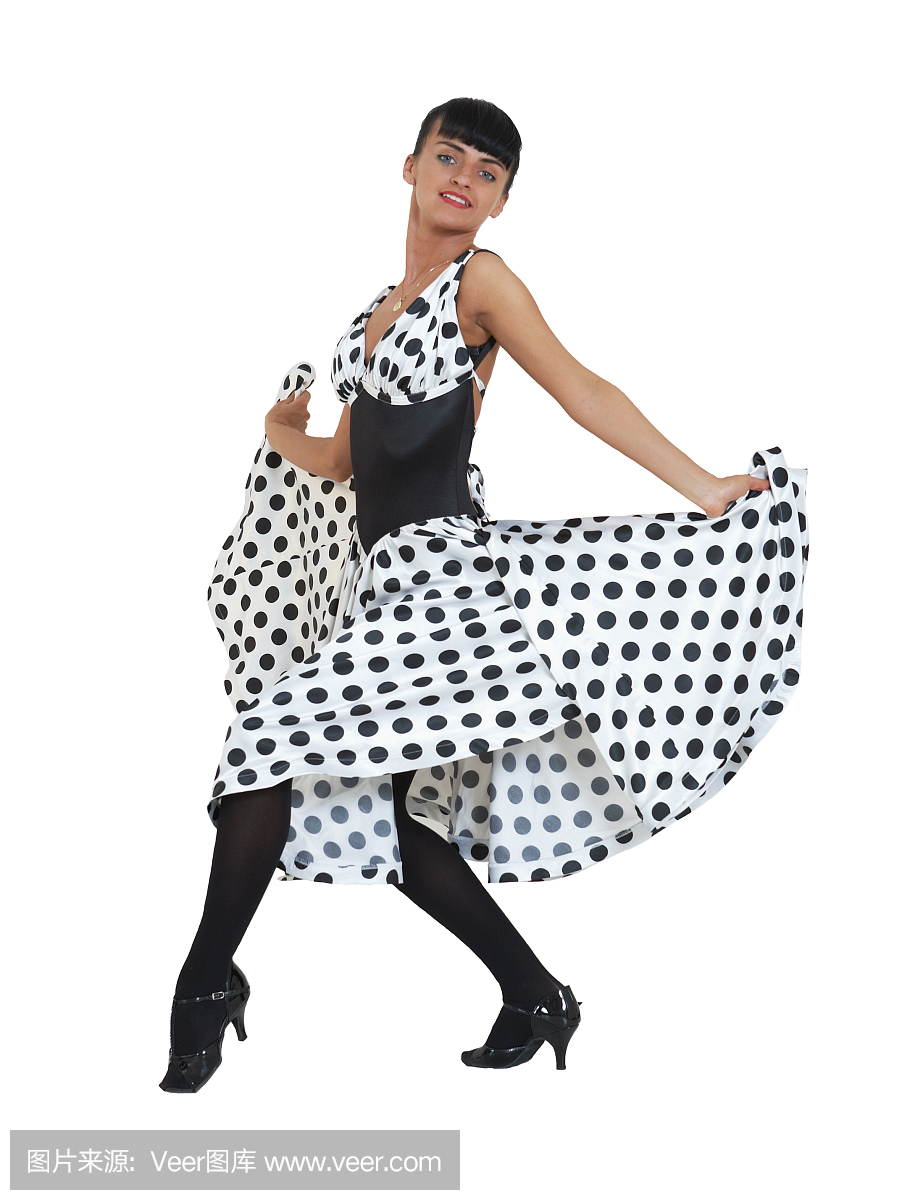 舞厅舞者拉丁风格