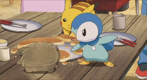 皮卡丘揉脸动态图