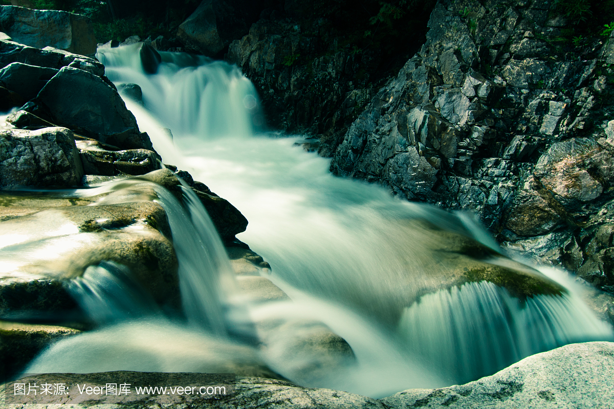 自然,新罕布什,长时间曝光,新英格兰