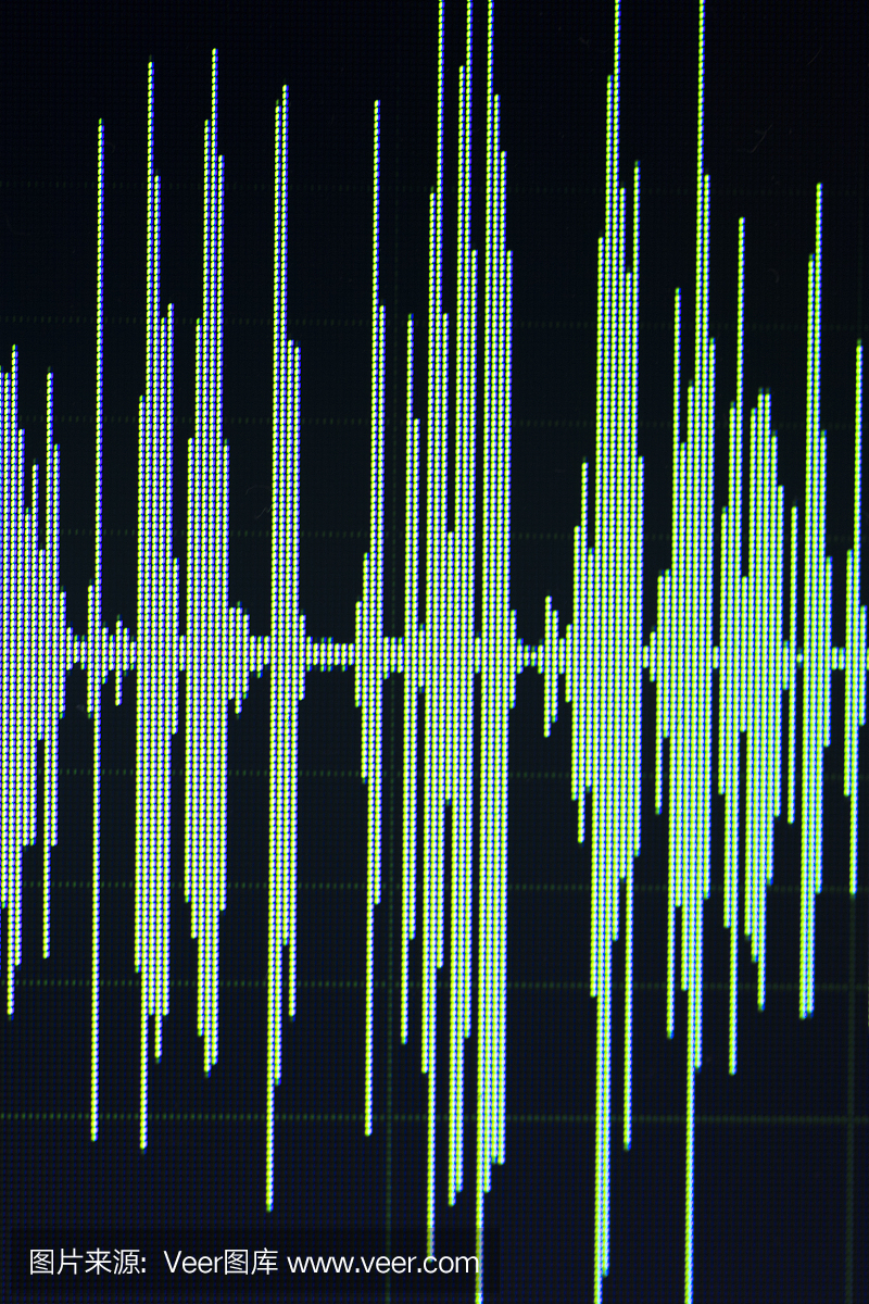 音频声波录音室编辑计算机程序屏幕录音在屏幕