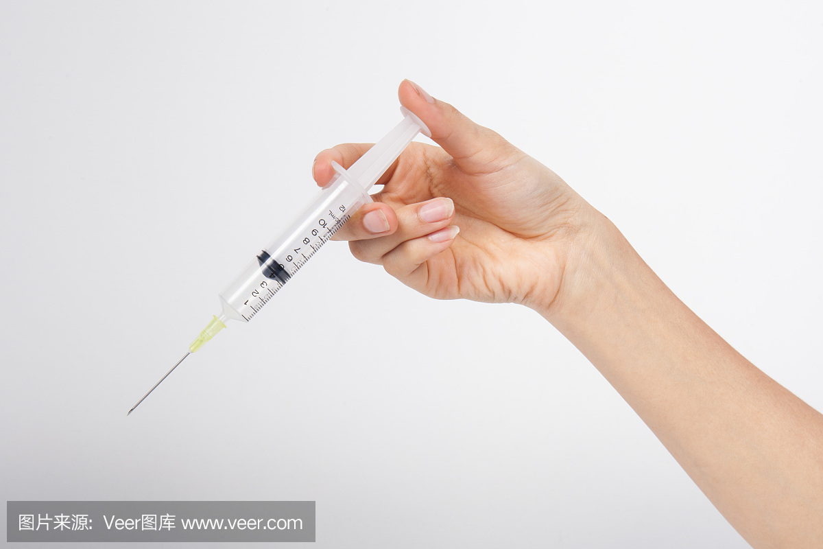 注射器在一个名字的手中abb女生女人图片