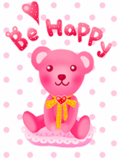 240x320可爱小熊动态手机壁纸下载-26kb